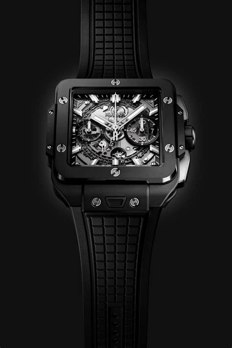 hublot back side|Hublot unico black magic.